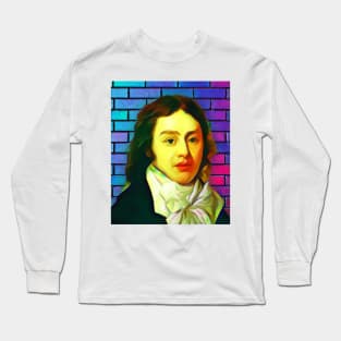 Samuel Taylor Coleridge Portrait | Samuel Taylor Coleridge Artwork 8 Long Sleeve T-Shirt